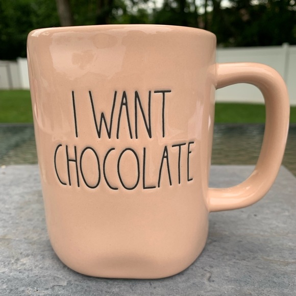 Rae Dunn Other - Rae Dunn “I WANT CHOCOLATE” Mug